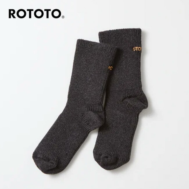 ROTOTO ロトト ワンサイズフィットオールコットンリブソックス