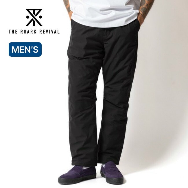 ROARK REVIVAL ロアークリバイバル トラベルパンツロームフリーw/SOLONA スタンダード ブラック M