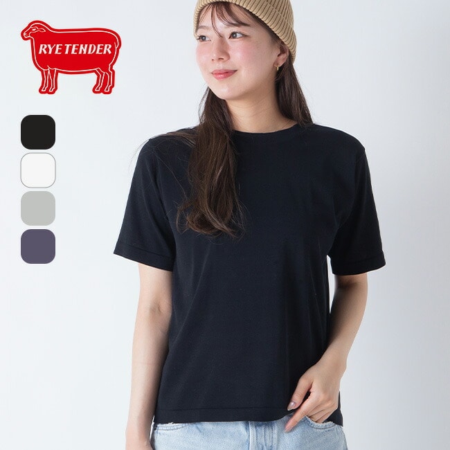 RYE TENDER ライテンダー センターTEE パープル