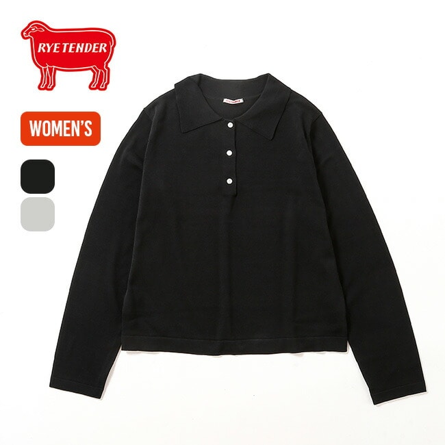 RYE TENDER ライテンダー ヨークポロ ヘザーグレー