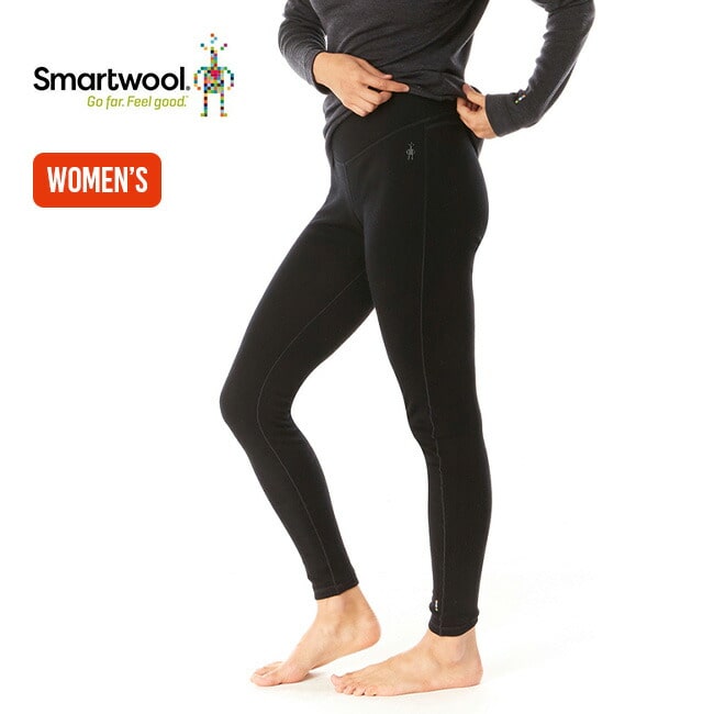 Smartwool スマートウール クラシックサーマルメリノ ベースレイヤーボトム【ウィメンズ】 ブラック XS
