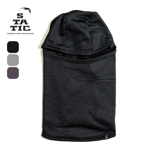 STATIC スタティック アドリフトバラクラバ ブラック M/L