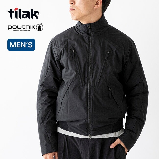 Tilak POUTNIK ティラックポートニック コンチネンタルジャケット キャビアブラック S