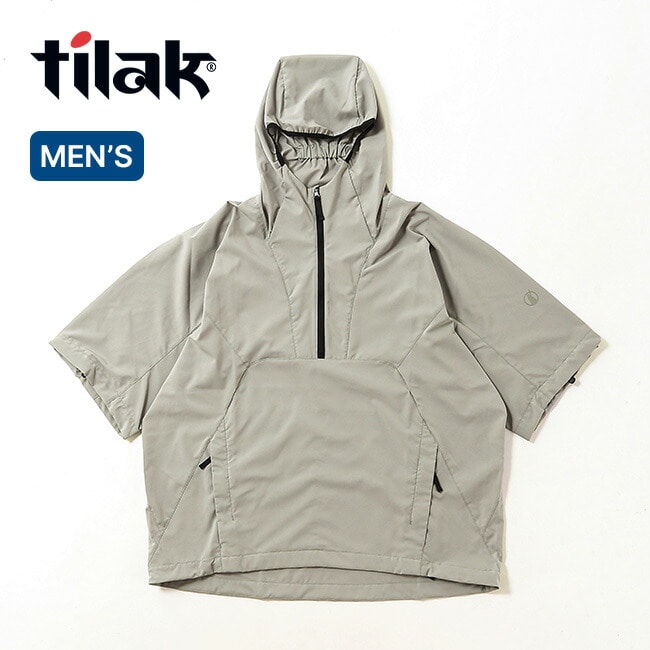 Tilak ティラック サンシールドアノラック ブラッシュドニッケル S