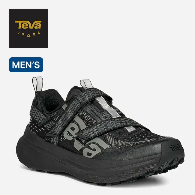 TEVA テバ アベントレイルシュー メンズ ブラック/ブラック 7(25cm)
