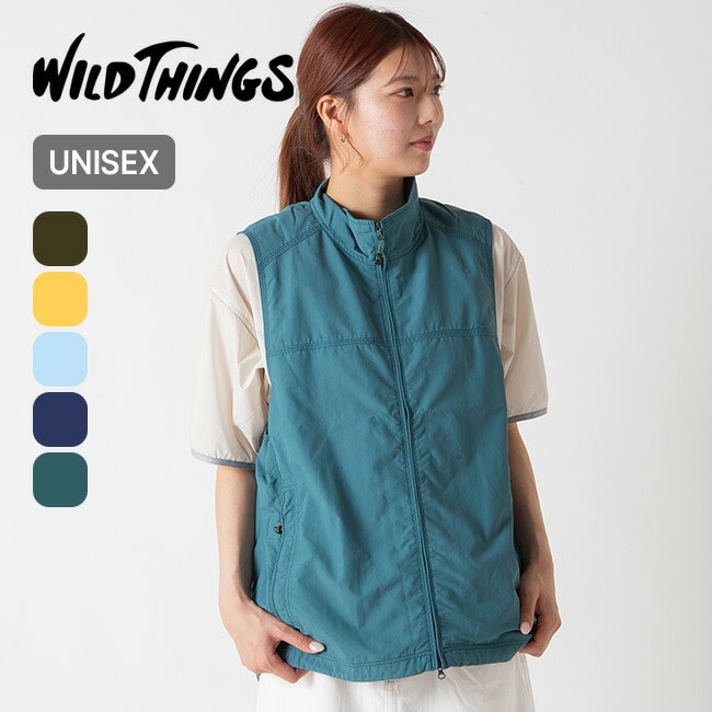 WILD THINGS ワイルドシングス ユーティリティベスト ブルーベリー S