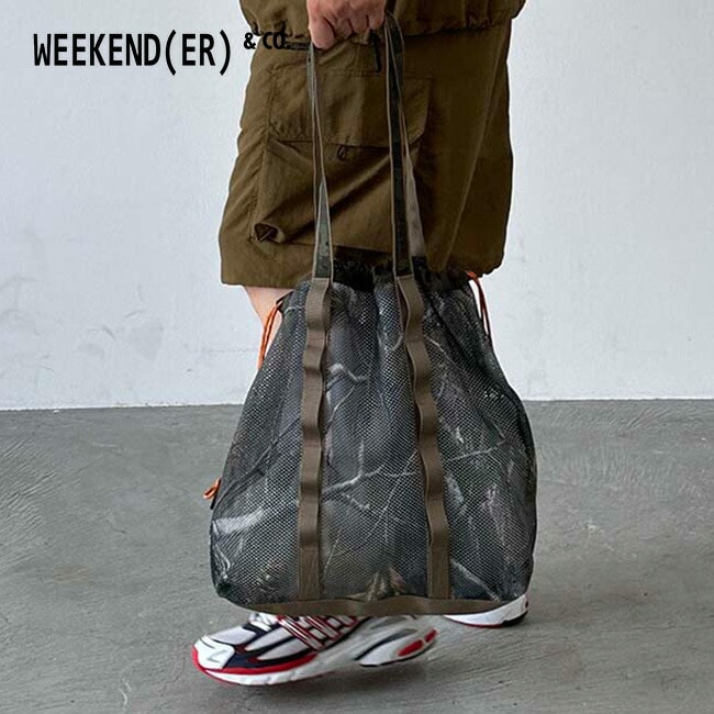 WEEKEND(ER) ウィークエンダー WKDメッシュトート
