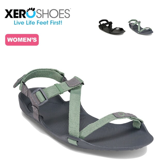 XEROSHOES ゼロシューズ Zトレック2【ウィメンズ】 グリーン W7(24cm)