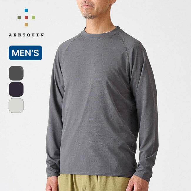AXESQUIN アクシーズクイン サンプルーフLS Tee-リラックス
