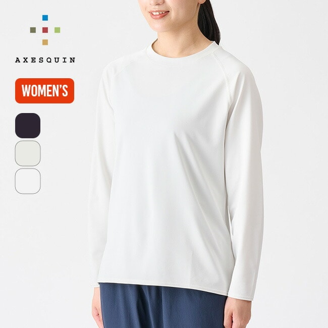 AXESQUIN アクシーズクイン サンプルーフLS Tee-リラックス【ウィメンズ】