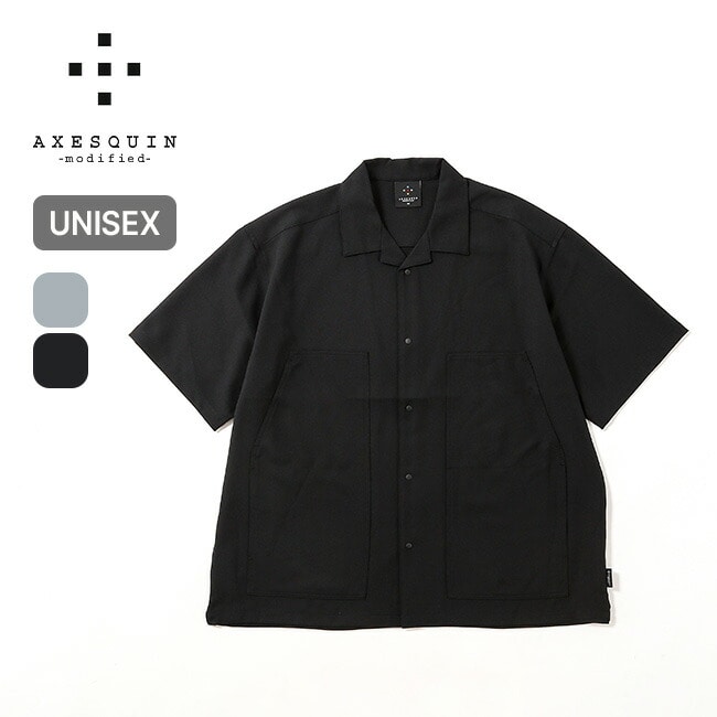 AXESQUIN modified アクシーズクインモディファイド ケミカルユーティリティS/Sシャツ