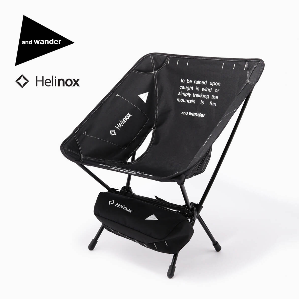 Helinox×and wander ヘリノックス×アンドワンダー フォールディングチェアワン