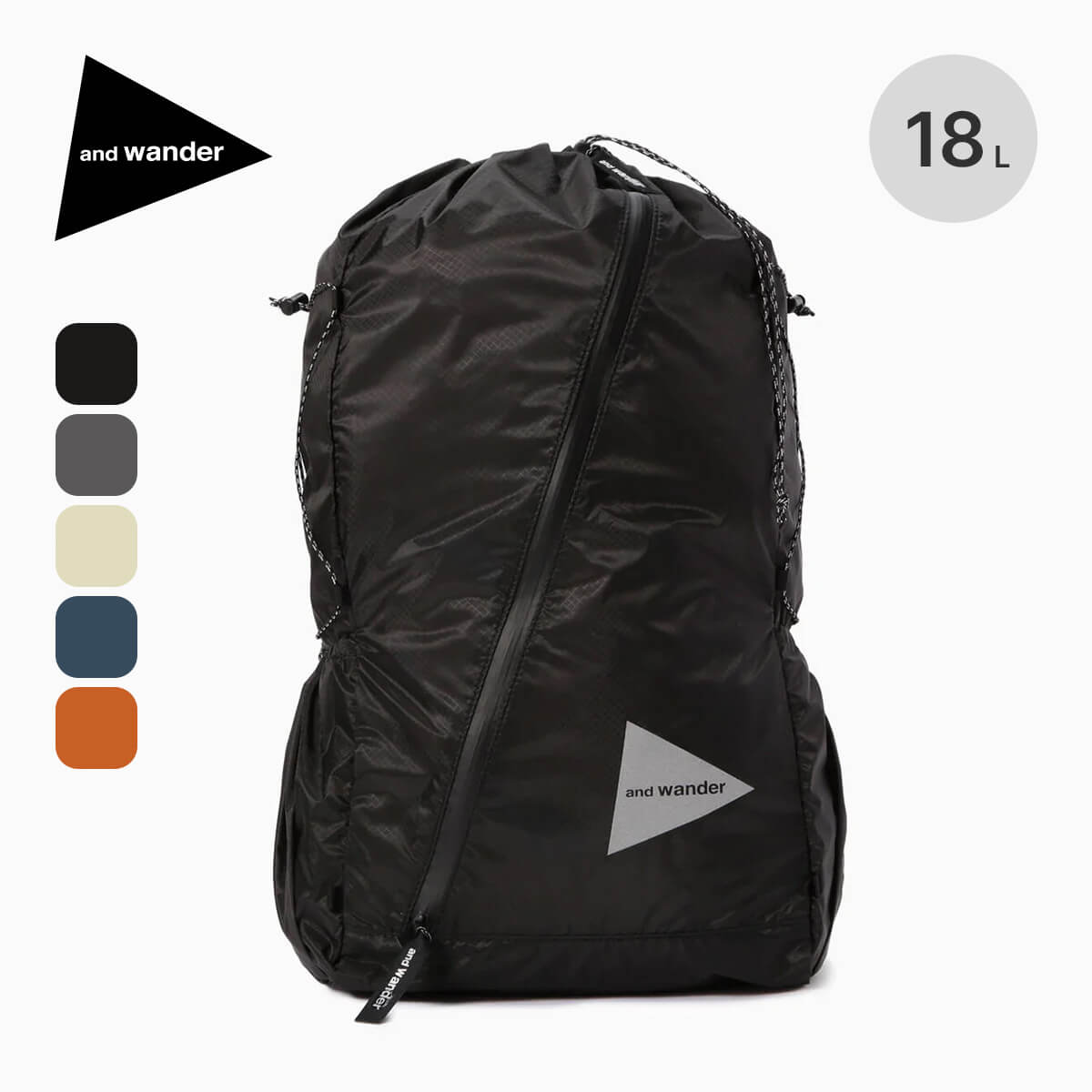 and wander アンドワンダー シルデイパック