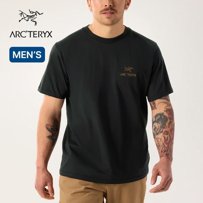 ARC'TERYX アークテリクス クラッグSLコットンバードワードSS メンズ