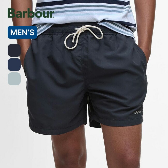 Barbour バブアー ステープルロゴ7’スイムショーツ