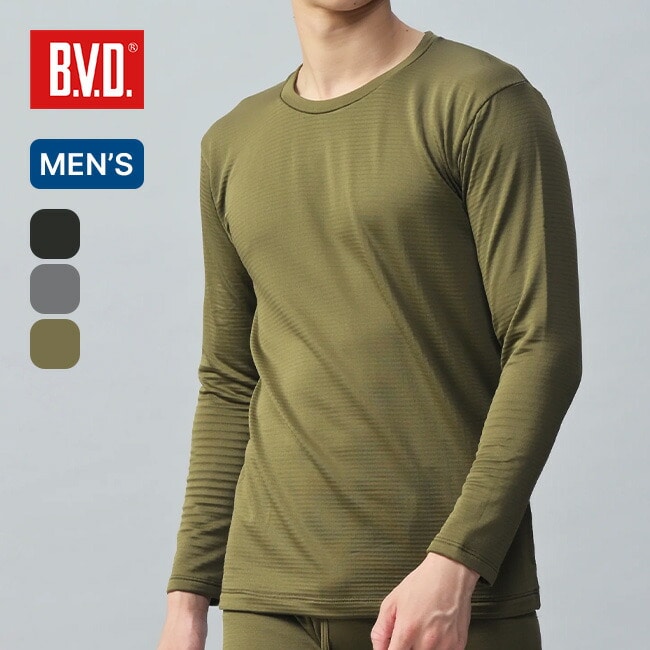 B.V.D. ビー・ブイ・ディー クルーネック メンズ