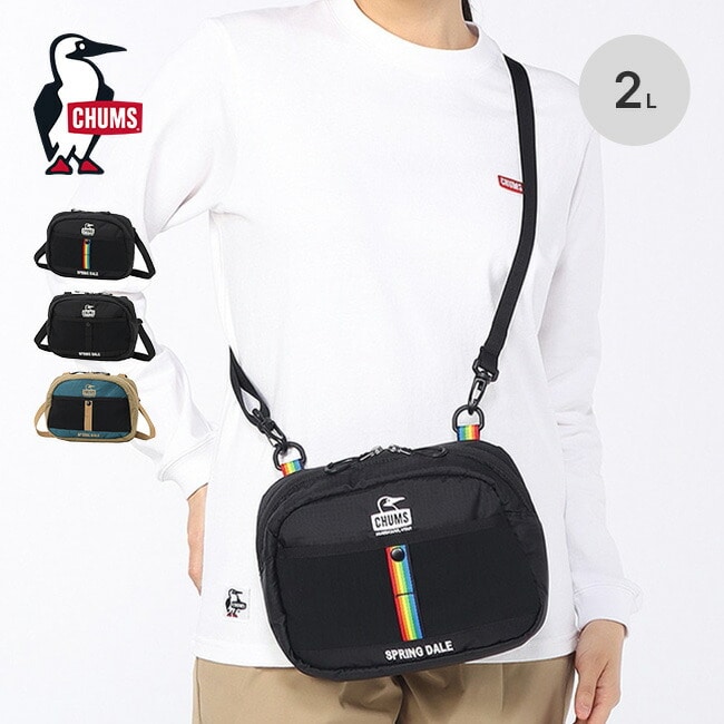 CHUMS チャムス スプリングデールショルダーバッグ