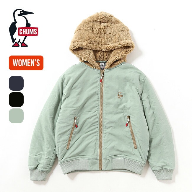 CHUMS チャムス ブービーエルモフーデッドブルゾン【ウィメンズ】