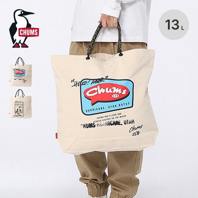 CHUMS チャムス 守矢努 キャンバスロープトートバッグ