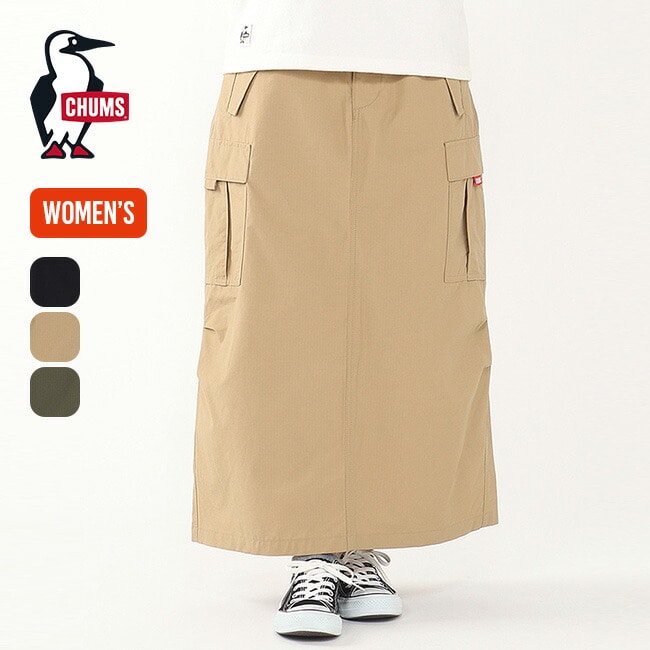 CHUMS チャムス リップストップカーゴスカート【ウィメンズ】