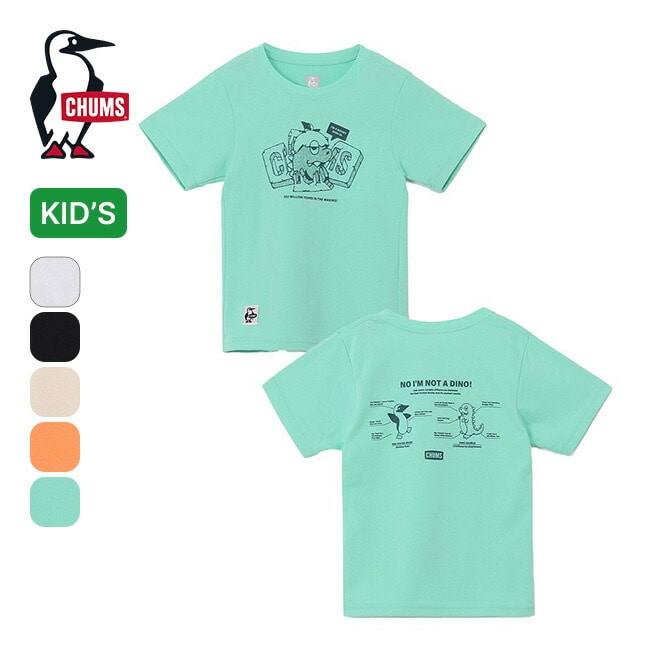 CHUMS チャムス CDチャムスダイナソーTシャツ【キッズ】