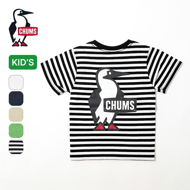 CHUMS チャムス ブービーロゴTシャツ【キッズ】