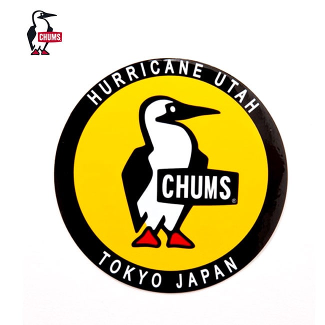 CHUMS チャムス ステッカーラウンドブービーバード