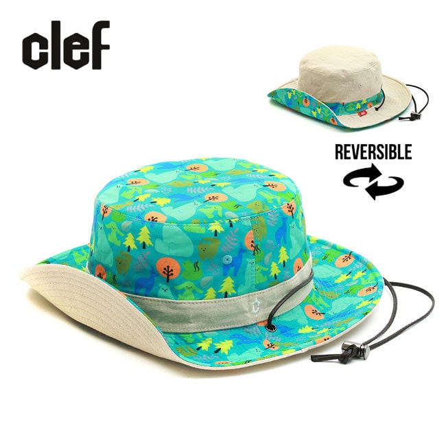 Clef クレ リバーシブルアニマルフレンドハット