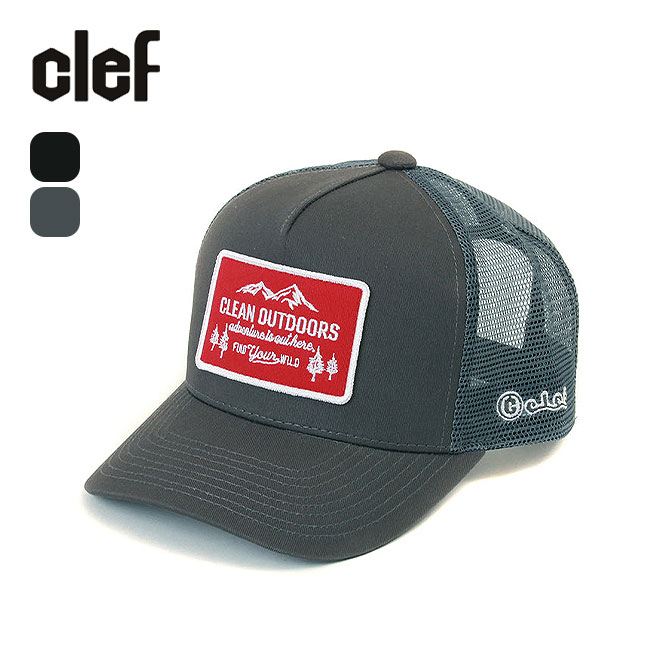 Clef クレ ランバージャックメッシュキャップ
