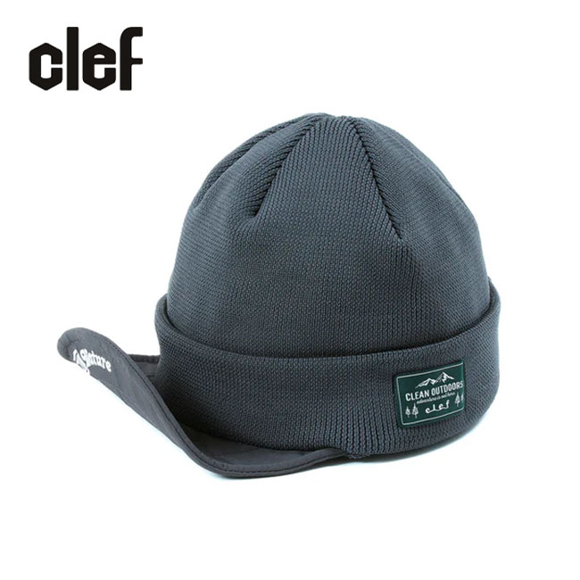 Clef クレ ハッスイスノーニットキャップ