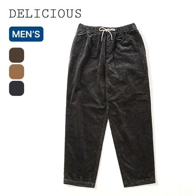 DELICIOUS デリシャス コーデュロイイージーパンツ