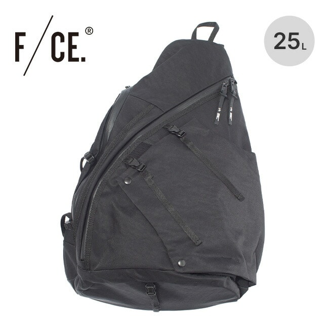 F/CE. エフシーイー テクスチャードツイル3ポインツスリンガーバッグ