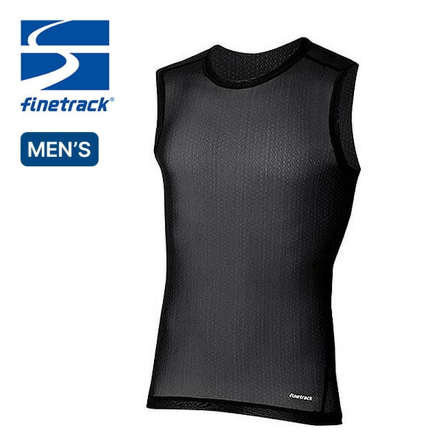 finetrack ファイントラック ドライレイヤークールノースリーブ メンズ