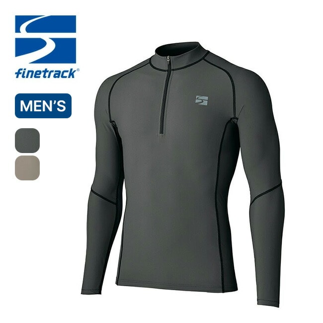 finetrack ファイントラック ラピッドラッシュジップネック メンズ