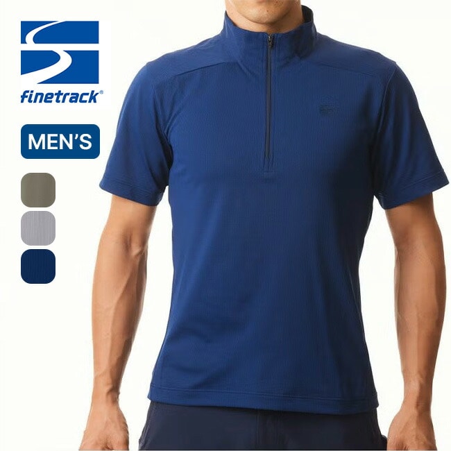 finetrack ファイントラック ドラウトクアッドジップＴ メンズ
