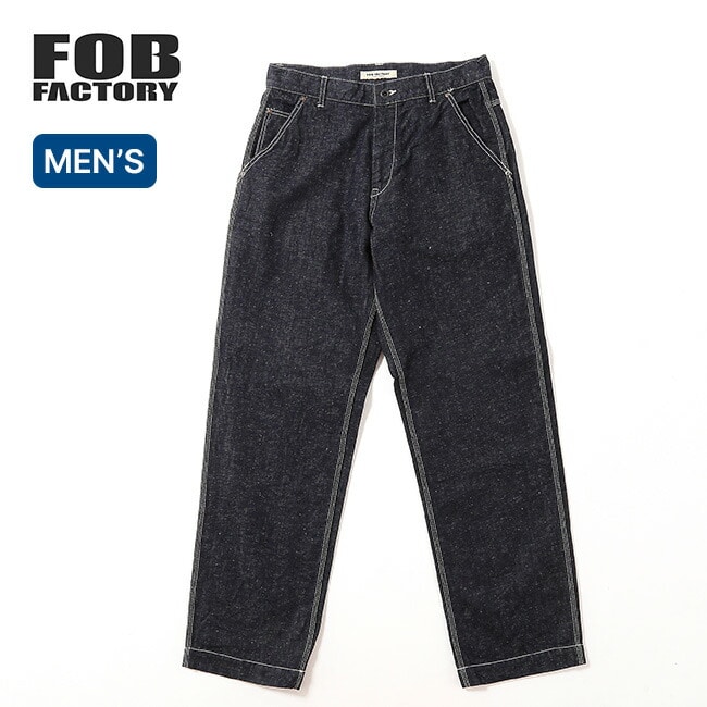 FOB FACTORY エフオービーファクトリー デニムワークパンツ