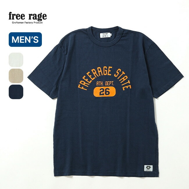 free rage フリーレイジ リサイクルコットンTee(フリーレージステート)