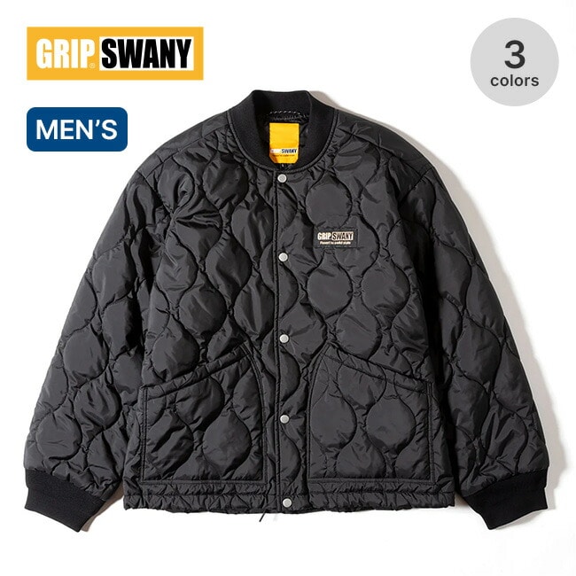 GRIP SWANY グリップスワニー ウォーターリペレントキルティングブルゾン