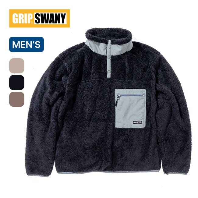 GRIP SWANY グリップスワニー コーラルフリースプルオーバー