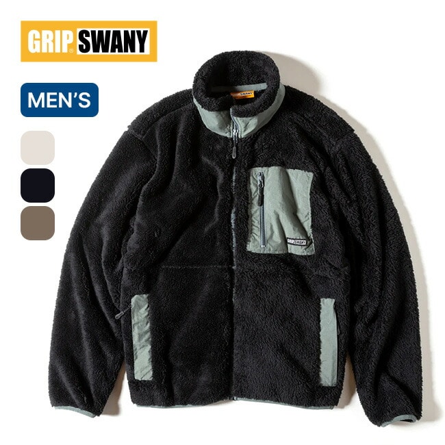 GRIP SWANY グリップスワニー コーラルフリースジャケット