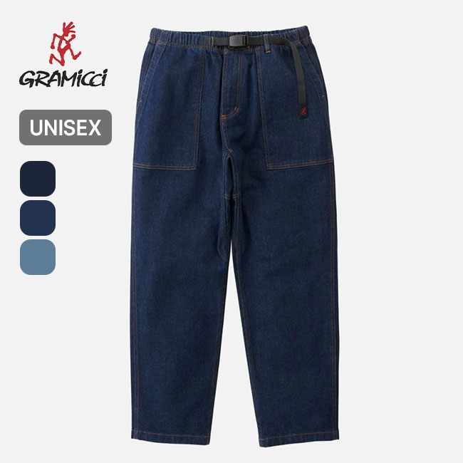 GRAMICCI グラミチ ストレッチデニムルーズテーパードリッジパンツ ユニセックス