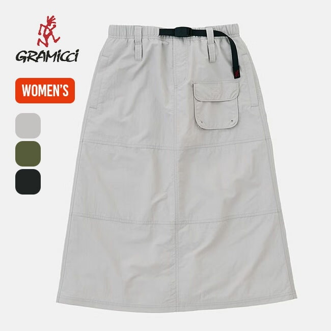 GRAMICCI グラミチ ナイロンユーティリティスカート【ウィメンズ】