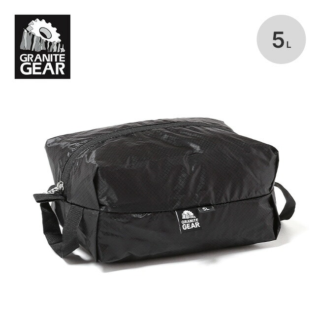 GRANITE GEAR グラナイトギア ブラックエアジップサック 5L