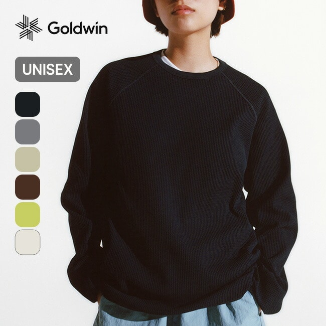GOLDWIN ゴールドウィン ワッフルライトL/S Tシャツ ユニセックス