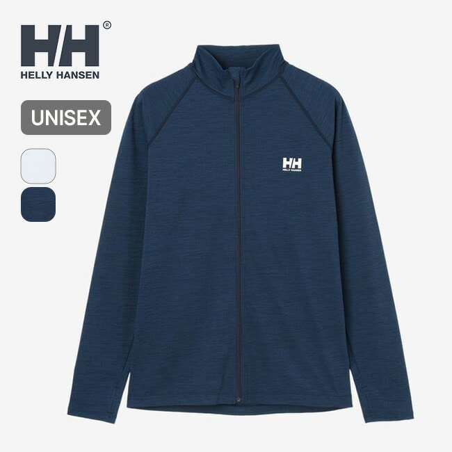 HELLY HANSEN ヘリーハンセン L/Sフルジップラッシュガード