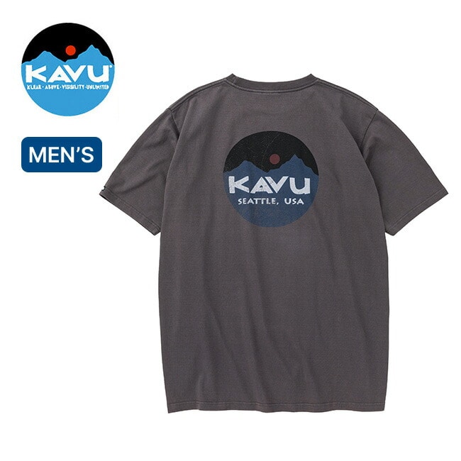 KAVU カブー マウンテンロゴTee