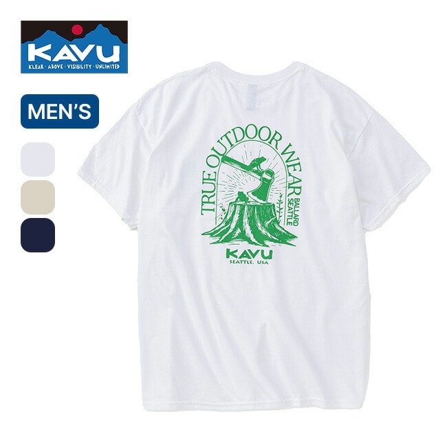 KAVU カブー スタンプフロッグTee
