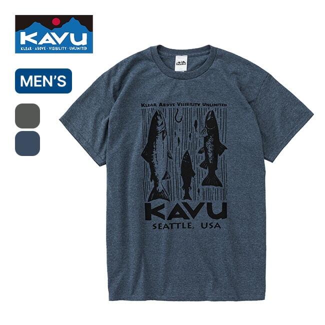 KAVU カブー サーモンTee