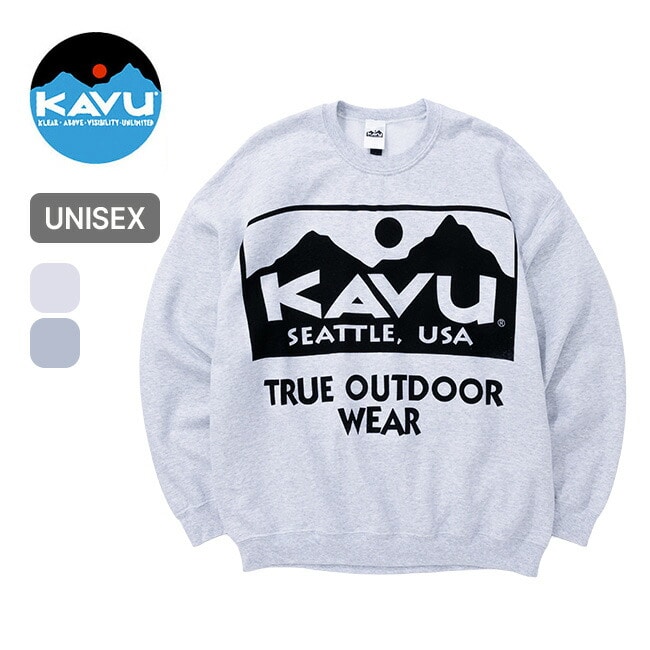 KAVU カブー ビッグロゴスウェット