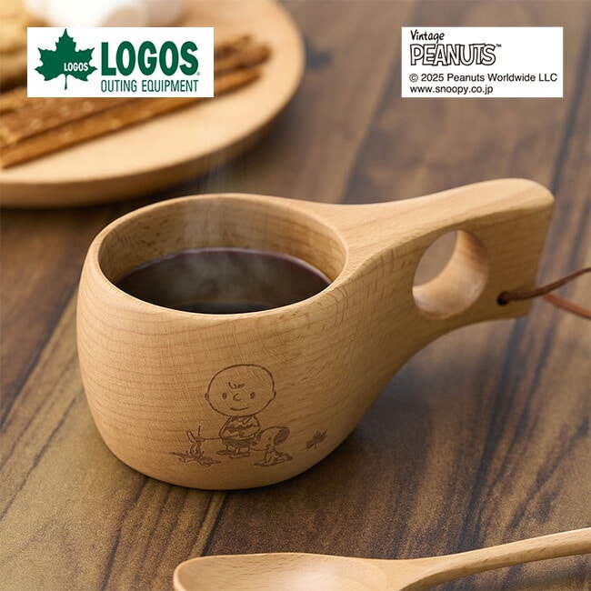 LOGOS ロゴス スヌーピー(PEANUTS 75years)ククサ